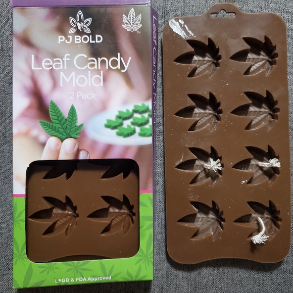 LEAF CANDLE MOLD - Picture 1 of 6